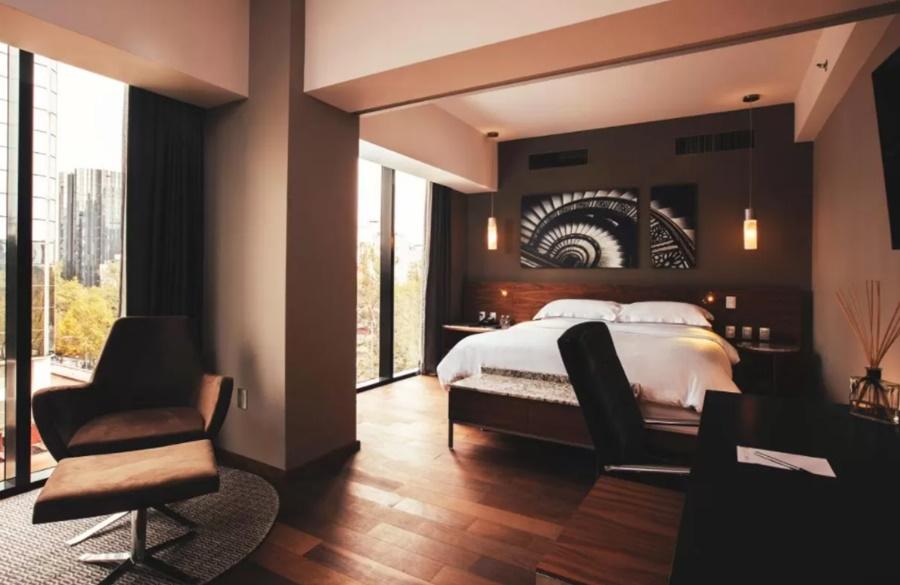 Krystal Grand Suites Insurgentes Mexico City Exterior photo A room at the hotel