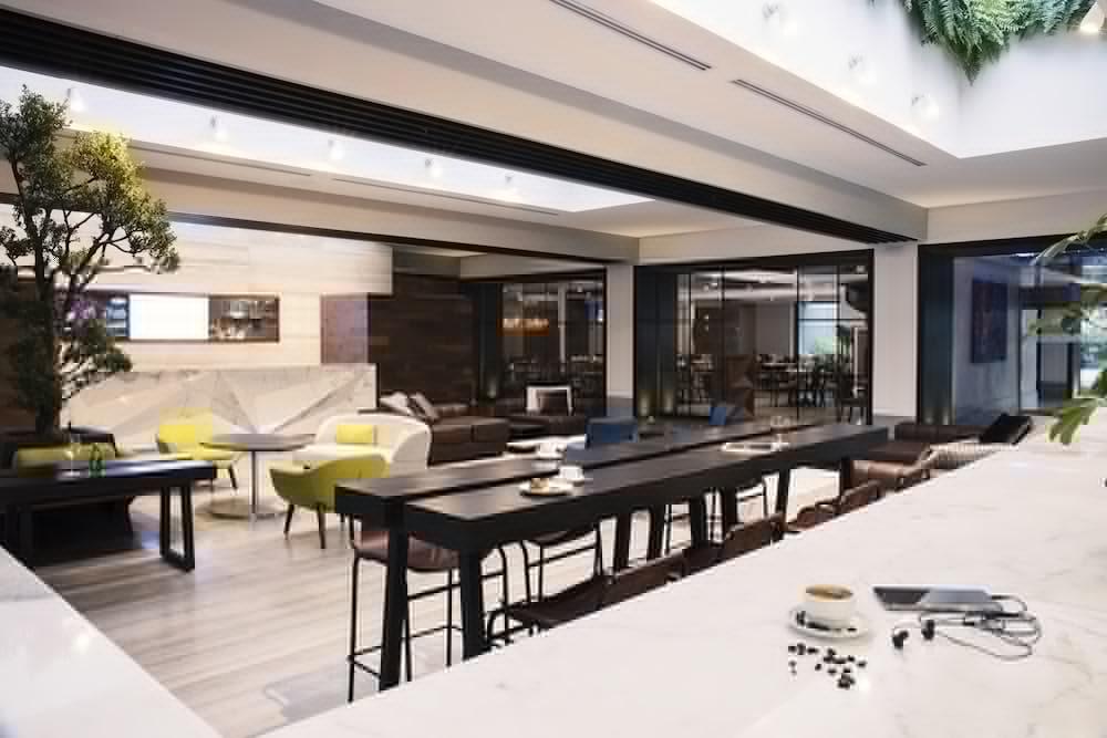 Krystal Grand Suites Insurgentes Mexico City Exterior photo The interior of the library